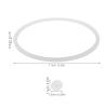 Amosfun 3sets Silicone Seal Ring for Lunch Box Replacement Gasket Caps Leakproof Silicone Gasket Seal for Bento Box and Food Container Accessories view 2