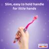 Paw Patrol Skye Little Teeth Whitening Toothbrush for Kids with Protection Cap, Soft Bristles, Non-Slip Handle for Children Aged 3-12 Years Old | BPA-Free & Non-Toxic Manual Toothbrush - Pack of 2 view 4