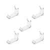 5 set of Men Shaver Holder Clear Bracket Hair Remover Rack for Desktop Travel Counter