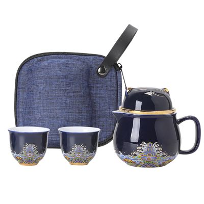 Ceramic Teapot Set Shockproof Porcelain Tea Set Tea Cups