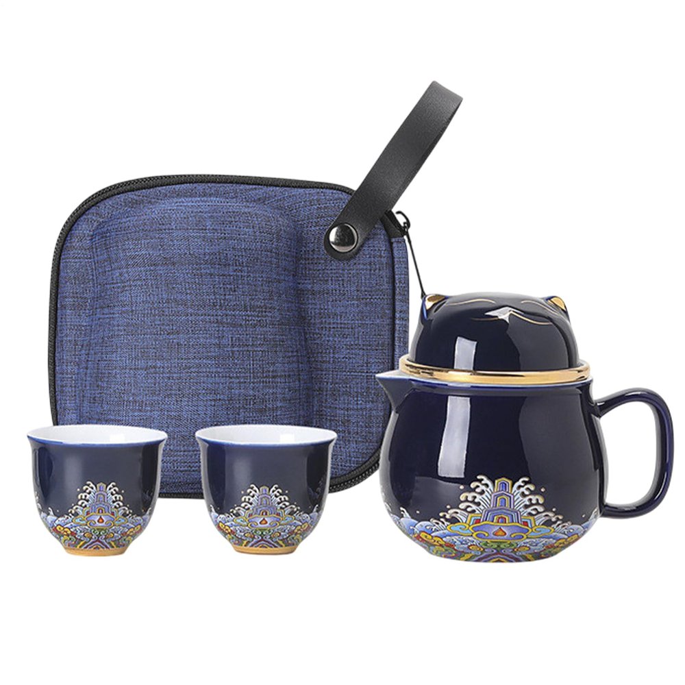 Ceramic Teapot Set Shockproof Porcelain Tea Set Tea Cups