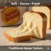 Africa Select London Agege Bread Bakers Authentic Nigerian Sweet Bread (800g) Sliced Soft White Loaf, Traditional Fluffy Toast & Sandwich Family Size Loaf, Pack of 3 view 3