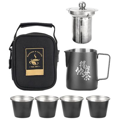 Chinese Tea Set Portable Kung Fu Tea Ceremony Set Travel Bag