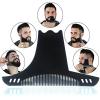 Beard Shaper Tool | Beard Guide Tool Template | Liner Mustache Shaper, Stencil Trim Guide for Precise Shaping & Styling view 4