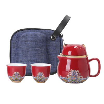 Ceramic Tea Pot Set Tea Cups, Shockproof