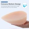 1 Pair Skincolor AAA Cup Silicone Breast Forms, Teardrop Shape Concave Bottom Fake Boobs for Mastectomy, Crossdresser(AAA Cup) view 3