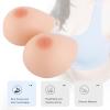 1 Pair Skincolor AAA Cup Silicone Breast Forms, Teardrop Shape Concave Bottom Fake Boobs for Mastectomy, Crossdresser(AAA Cup) view 4