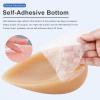 Self-Adhesive Silicone Breast Forms E Cup Skincolor, Triangle Fake Boobs for Mastectomy Crossdresser Transgender, AAA-KK Cups(Brown,DD Cup) view 4