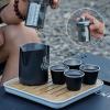 Chinese Tea Set Portable Kung Fu Tea Ceremony Set Travel Bag view 2