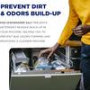 Dishwasher Salt Box 4kg Prevents Limescale Build Up Effective Against Hard Water Compatible with All Dishwashers Water Softener Salt for Sparkling Dishes - (Pack of 3) view 3
