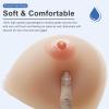 Self-Adhesive Silicone Breast Forms E Cup Skincolor, Triangle Fake Boobs for Mastectomy Crossdresser Transgender, AAA-KK Cups(Skincolor,AAA Cup) view 3