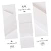 Lurrose 2pcs White Plastic Thermometer Storage Box Sturdy Thermometer Protection Case with Good Workmanship for Organizing and Carrying Your Digital view 3