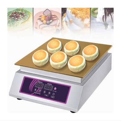Electric Pancake Maker, Non-Stick Stainless Steel, Adjustable Temperature Control for Home Kitchen and Restaurant Snack Preparation