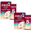 2 x COSTA Coffee Iced Hazelnut Crme 5 x 14.5g Sachets Caf Style Drink at Home view 1