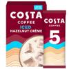 2 x COSTA Coffee Iced Hazelnut Crme 5 x 14.5g Sachets Caf Style Drink at Home view 2