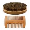 Beard Brush And Comb for Men Travel-Friendly Ergonomic Barber Styling view 1