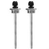 Sleek and Functional Pack of 2 Immersion Sleeves Crafted from Premium Grade 304 Stainless Steel for For temperature Sensor Use (8x30mm) view 1
