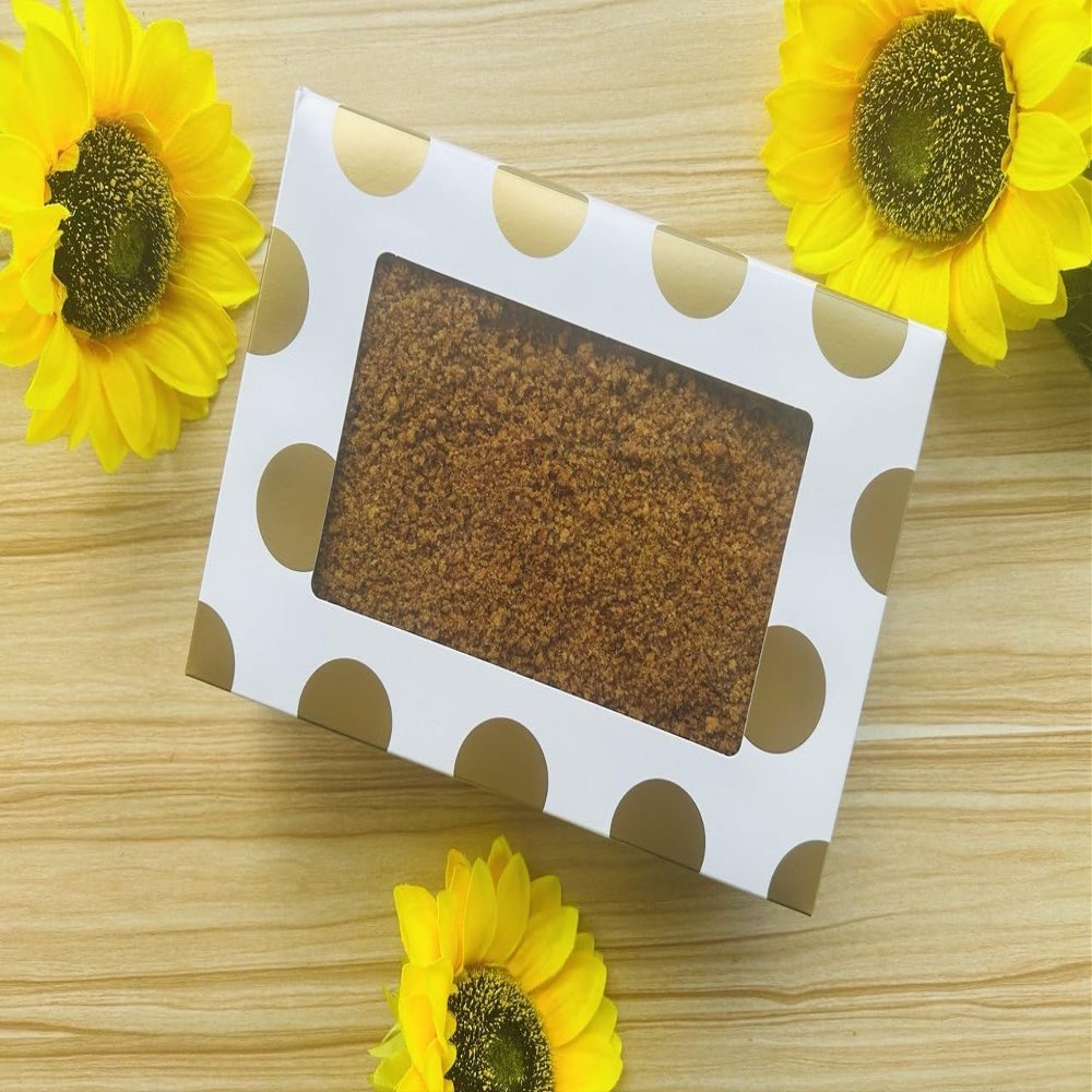 Handmade Honey Cake (Medovik) 1 kg (2.2 lb) Layered Cream Cake, European Style Honey Dessert, Soft & Moist Gourmet Bakery Cake