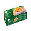 Coaliment Spanish Peach Halves in Syrup, Bulk Bundle 3 Tripacks, 9 Individual Tins, 115g Drained Weight per Tin, Portion-Controlled Fruit view 1
