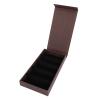 Bonbela 5 Slot Sunglasses Organizer Tray, PU Velvet Soft Inner Eyeglass Storage Box with Dust Cover, for Home Travel Use view 2