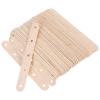 Beaupretty 100pcs Natural Wood Craft Ice Pop Sticks with 5 Holes, Unfinished Wood Cake Pop Sticks Bulk for DIY Ice Cream, Candy, and Creative Craft Projects in UK view 1