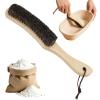 Cleaning Bread Brush for Bread Proofing Baskets/Countertops/Wood Pulp Banneton/Proofing Cloth | Natural Horsehair and Wooden Handle Bread Cleaning Brush | Essential Sourdough Cleaning Supplies view 1