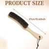Cleaning Bread Brush for Bread Proofing Baskets/Countertops/Wood Pulp Banneton/Proofing Cloth | Natural Horsehair and Wooden Handle Bread Cleaning Brush | Essential Sourdough Cleaning Supplies view 2