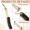 Cleaning Bread Brush for Bread Proofing Baskets/Countertops/Wood Pulp Banneton/Proofing Cloth | Natural Horsehair and Wooden Handle Bread Cleaning Brush | Essential Sourdough Cleaning Supplies view 3