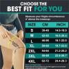 Compression Stockings 1Pair Thigh High 20-32 MmHg Compression Stocking Toeless Socks For Women & Men Circulation With Silicone Dot Band for Flying(Beige,L) view 3