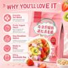 DAMAICHUHAI Chinese Yogurt Nut Baked Cereal Nutritional Breakfast, Low Sugar, Congee,Dietary Fiber,Chinese Food,Comida China,400g/14.1oz. view 3