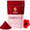 Ritual-Grade Hibiscus Tea Powder | Non-Clump Hibiscus for Drinks and Baking view 1
