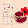 Ritual-Grade Hibiscus Tea Powder | Non-Clump Hibiscus for Drinks and Baking view 4