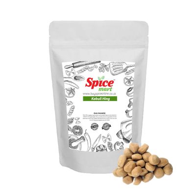 Asafoetida Kabuli Hing | Gum Resin Raw Whole Premium Quality by Spice Mart (50 Grams)