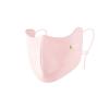 ANNIOU UPF 100+ Raw Yarn Eye Corner Mask Breathable, Lightweight, Sun Protection Face Cover (Pink, One Size) view 1