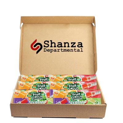 Fruit Shoot No Added Sugar Squeezy Ice Pops (12 x 45ml) Freeze Pops, Kids Frozen Treats (6 Packs)