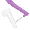 Yardenfun 10pcs Interdental Cleaning Brushes for Braces Dental Brushes for Deep Cleaning Between Teeth Angled Orthodontic Interdental Ergonomic Handle view 3