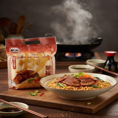 Fakhri SHINHONG Stir Fried Thin Noodles 600g Quick Cooking Noodles