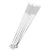 Stainless Steel Drinking Straw Cleaning Brush, 10-Pack Nylon Bristle Pipe Cleaner for Reusable Straws, Dishwasher-Safe & Scratch-, Home Kitchen & Bar Use view 1