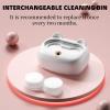 Contact Lenses Cleaning Machine,USB 3 Mode Glasses Cleaning Device - Silent Contact Lens Cleaner,For Daily Use At Home On Travel And On The Road view 2