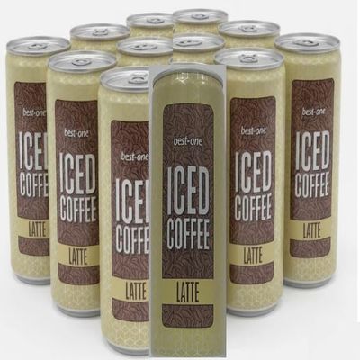 Iced Coffee Latte, Ready to Drink, 250ml Cans, 12 Pack
