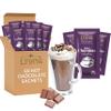 50pcs Lyons Hot Chocolate Sachets - Fair Trade Cocoa Powder instant hot chocolate Sachets Single Serve Individual Hot Drink Sachet for Hotels, Offices and Travel, Mothers Day Gifts view 1