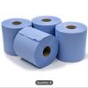 6 X Centrefeed Blue Rolls | 2 Ply Embossed Paper Towels | Strong & Absorbent | 6-Pack | Sustainable & UK Supplier | Perfect for Commercial & Kitchen Use Cleaning Toilet view 2