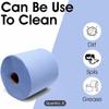 6 X Centrefeed Blue Rolls | 2 Ply Embossed Paper Towels | Strong & Absorbent | 6-Pack | Sustainable & UK Supplier | Perfect for Commercial & Kitchen Use Cleaning Toilet view 3