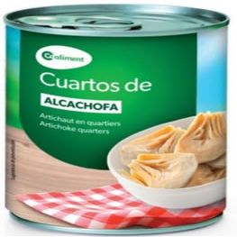 Artichoke Pieces in Brine 240g Can Pack of 4 | Coaliment Preserved Vegetables
