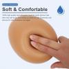1 Pair Teardrop Shape Silicone Breast Forms G Cup Brown A-KK Full Sizes Prosthetic Fake Boobs for Mastectomy(A Cup) view 3