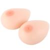 Self-Adhesive Silicone Breast Forms E Cup Skin Color, Concave Bottom Fake Boobs for Mastectomy, Crossdresser and Transgender(EE Cup) view 1