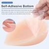 Self-Adhesive Silicone Breast Forms E Cup Skin Color, Concave Bottom Fake Boobs for Mastectomy, Crossdresser and Transgender(EE Cup) view 4