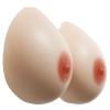 Self-Adhesive Silicone Breast Forms C Cup White, Concave Bottom Fake Boobs for Mastectomy Crossdresser Transgender(KK Cup) view 1