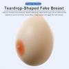 1 Pair Silicone Breast Forms, Teardrop Shape Fake Boobs A-N Cup for Mastectomy, Crossdresser, Transgender, A White(N Cup) view 2