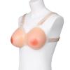 1 Pair Skincolor C Cup Strap On Silicone Breast Forms, Adjustable Shoulder Fake Boobs for Mastectomy, Crossdresser(F Cup) view 2